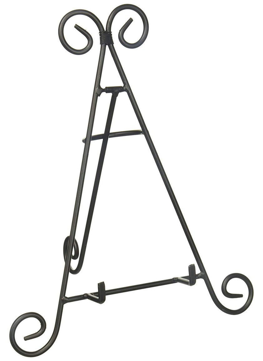PowerTRC PowerTRC 12 Iron Display Stand for Holding Pictures Books Plates Art and More 