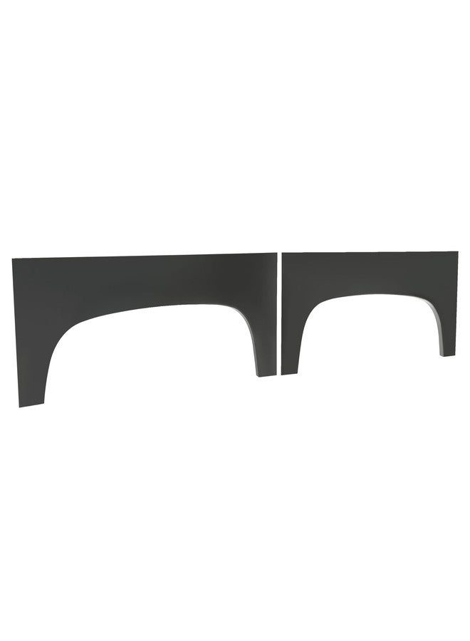 Kojem Wheel Arch Repair Panel Compatible with 2007-2014 Chevy Chevrolet Silverado 1500 2500HD 3500HD Truck Bed Upper Wheel Arch Patch Quarter Panels Black Steel Driver & Passenger Side - Image 4