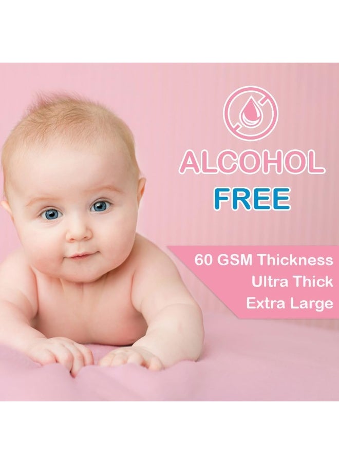 Cool & Cool Baby Wipes Extra Large 4 x 84 Wipes  - Image 5