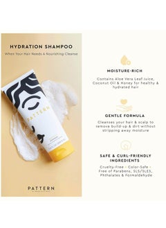 PATTERN PATTERN Beauty by Tracee Ellis Ross Hydration Shampoo w Honey, Aloe Vera, Biotin and Tea Tree Leaf Oil for Curly Hair 3a-4c, 9.8 fl oz  - Image 2