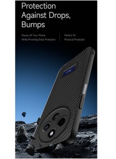 Wtech Xiaomi Redmi 14C 4G 2024  / Xiaomi Redmi 14R 5G 2024 / Xiaomi Redmi A4 5G 2024 Liquid Silicone Carbon Fiber Texture Case Cover - Black  - Image 5