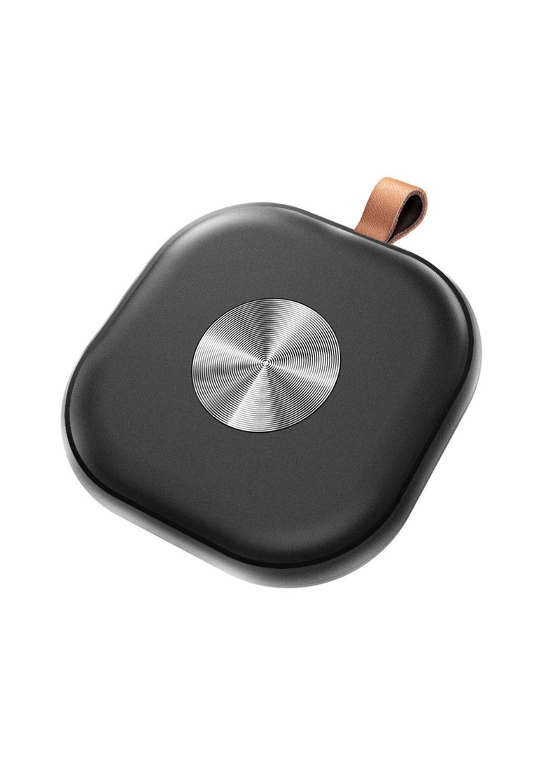 Smart Bluetooth Tracker Key Finder Item Locator Tracking Tag for Keys Bags Anti-lose AirTag iOS Compatible Support Apple Find My Without Monthly fees Waterproof Black