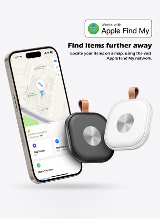 Smart Bluetooth Tracker Key Finder Item Locator Tracking Tag for Keys Bags Anti-lose AirTag iOS Compatible Support Apple Find My Without Monthly fees Waterproof Black - pzsku/ZE2CF2ED93E176E0D62B9Z/45/_/1719556690/f0ef2ef3-1fba-4d0d-887c-41abd0178e6b