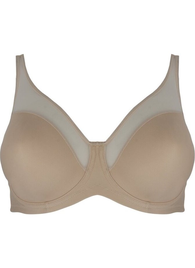 Magic Form 1783 Plain Fabric Plus Size Gathering Hollow Bra  - Image 2