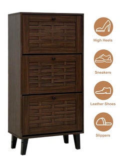Generic Wooden Shoes Cabinet With Flip Doors 120*60*40 CM  - Image 4