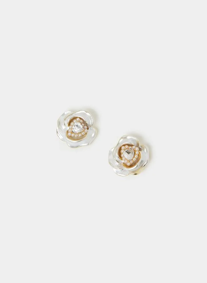 ستايلي Floral Earrings