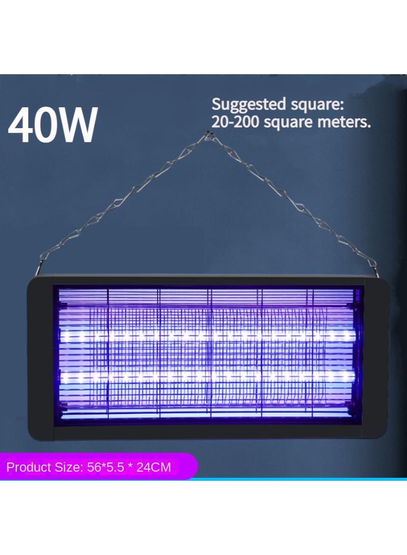 general 40W LED Electric Mosquito Zapper Indoor And Outdoor Flying Fly Insect Killer Lamp Bug And Pest Trap Pest Repeller Repellent Traps Eliminator Catcher Lure Zapper Kills Mosquito - Image 1