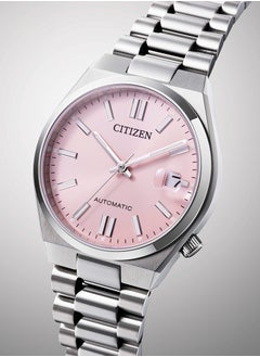 CITIZEN Citizen Tsuyosa 37mm NJ0200-50Z Stainless Steel Automatic Watch Pastel Pink Sunray Dial and Sapphire Crystal​ 2025-Release  - Image 1