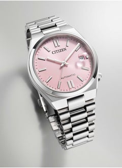 CITIZEN Citizen Tsuyosa 37mm NJ0200-50Z Stainless Steel Automatic Watch Pastel Pink Sunray Dial and Sapphire Crystal​ 2025-Release  - Image 2