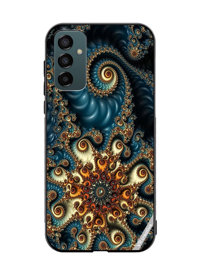 VR CREATIVE Protective Case Cover For Samsung Galaxy F23 Mandala Design Multicolour - Image 1