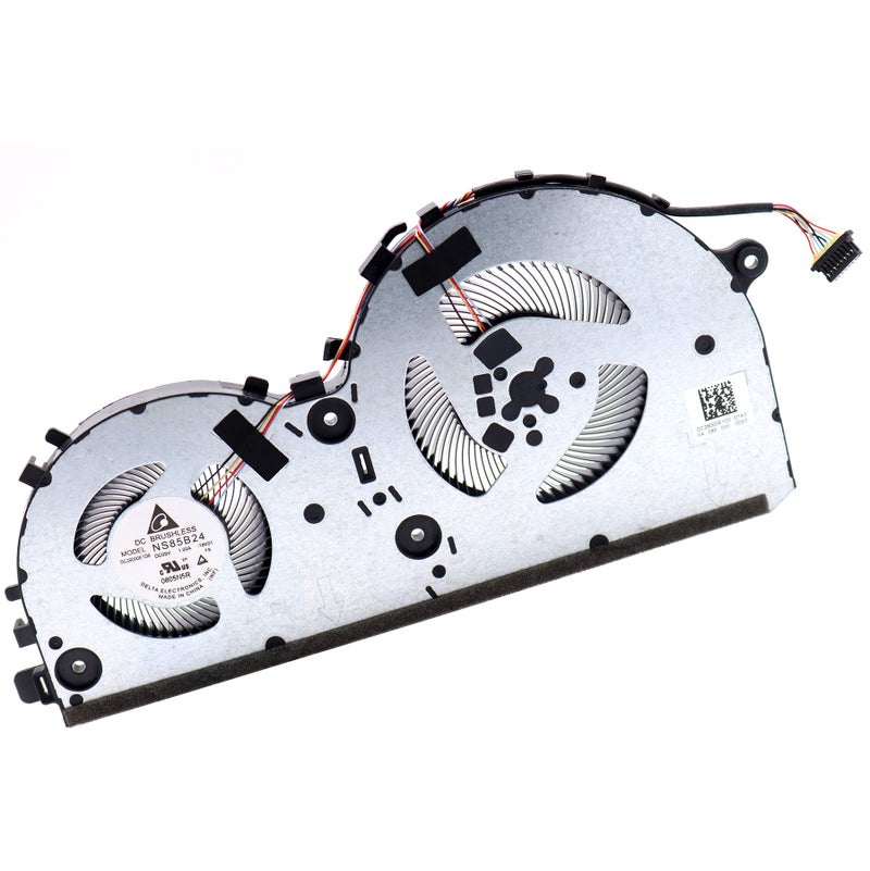 Deal4GO CPU Cooling Fan DC28000E1D0 Replacement for Lenovo Ideapad L340-17IRH L340-15IRH Gaming Laptop NS85B24 - Image 3
