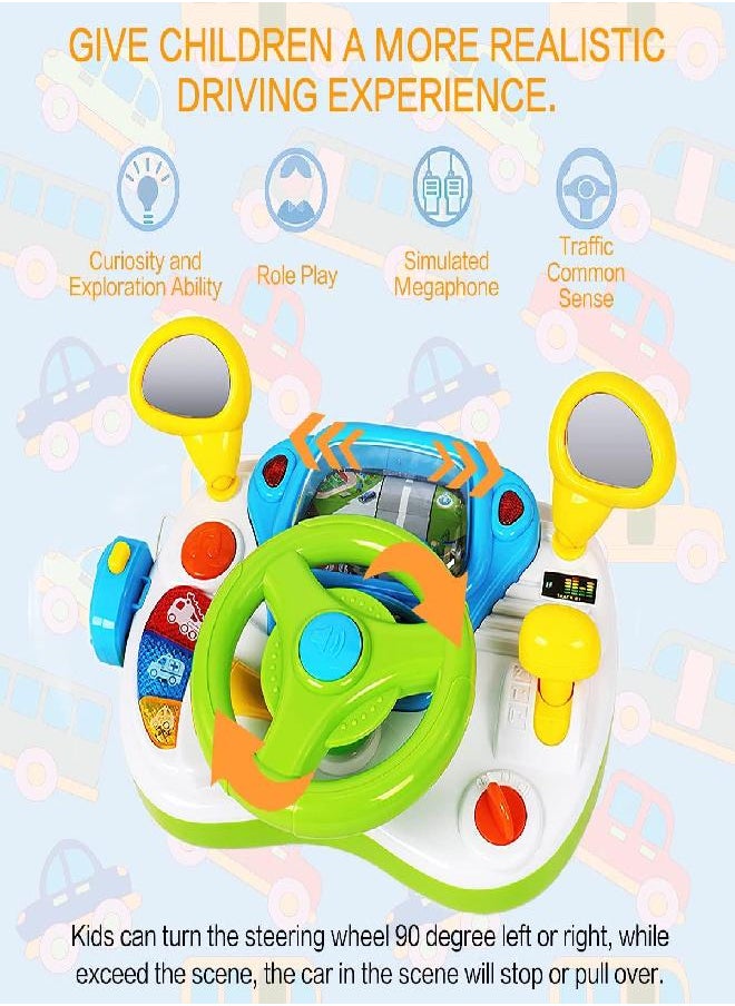 Fisca Toddler Steering Wheel Toy Baby Interactive Learning Toy for Toddler 1 - 3 Year Old, My First Driving Educational Baby Musical Toy with Light and Sound for Preschool Kids - pzsku/ZE2CFE4FBDD51B75020A4Z/45/_/1686916392/2f0f709c-504a-4f1b-b08b-7b1517c999e2