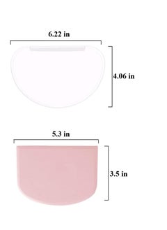 BOMJJOR Dough Bowl Scraper Silicon Dough Scrapers Home Kitchen Food Grade PE Backing Dough Blenders Hard Cutter for Cooking Bread Cake Mixing Dough Scrapers 4 Pack  - Image 5