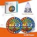 Artipuz 1000 Piece Round Jigsaw Puzzle for Adults Stained Glass Yin Yan Tree of Life 268 Diameter Brain Challenge Stress Relief Ideal Mindful Gift for Family Night Artistic Wall Decor - Image 4