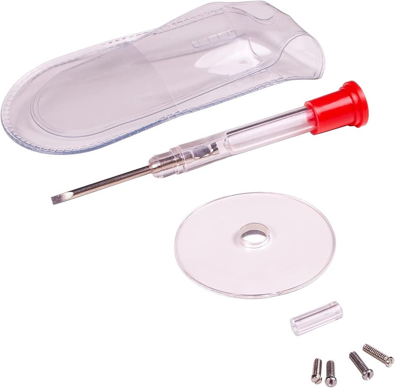 Apex Glasses Repair Kit - Complete Eyeglass Repair Set with Screwdriver, Screws, Magnifying Glass, and Storage Pouch - Image 1