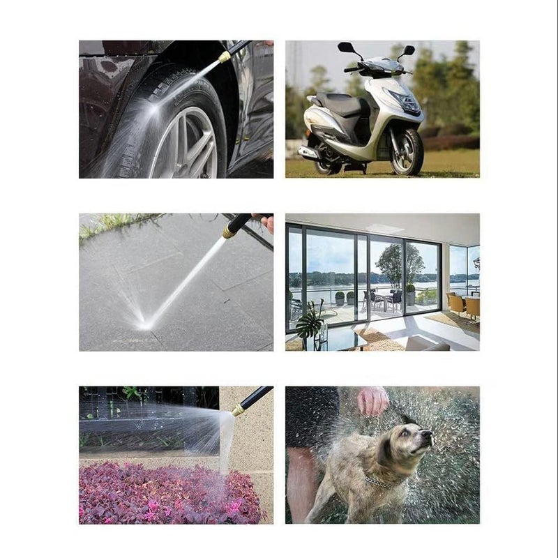 Swabs swabs Pressure Washers Portable Pressure Washer Automobile Shower Car Washer Pump Set High Pressure Car Spray Washing Cordless Retractable Power Cleaner for Car  - Image 3