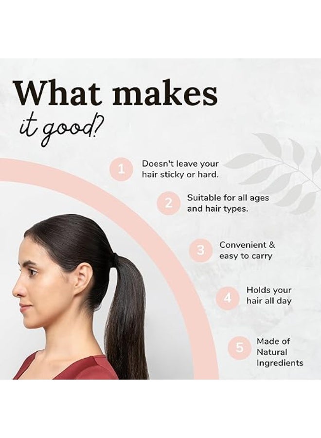 SLICKUP Anti Flyaway Hair Wand Gel Pack Of 2, Hair Finishing Stick For Frizzy Hair, Flyaway Hair Stick, Baby Hair Fixer, Hair Setting & Fixing Stick For Smooth Styling - Image 3