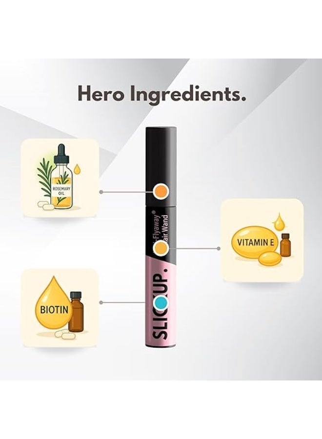 SLICKUP Anti Flyaway Hair Wand Gel Pack Of 2, Hair Finishing Stick For Frizzy Hair, Flyaway Hair Stick, Baby Hair Fixer, Hair Setting & Fixing Stick For Smooth Styling - Image 2