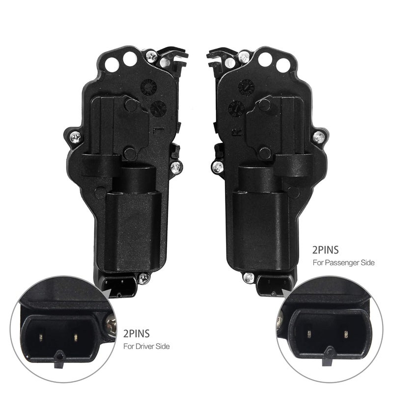 ATRACYPART Power Door Lock Actuators Kit Set of 4 Replacement for Ford F150 F250 F350 F450 Excursion Expedition Mustang More Replaces 6L3Z25218A43AA 6L3Z25218A42AA - Image 4