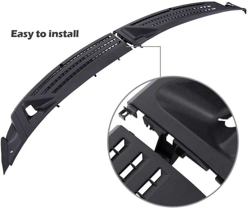 GPLUS G-PLUS 2PCS Windshield Window Wiper Cowl Cover for Ford F150 (2004-2008) - Image 4