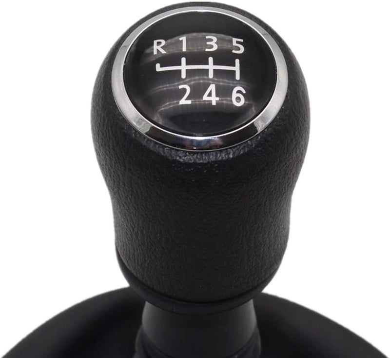 Vuzmode 6 Speed Leather Gear Shift Knob for VW T5 T6 - Image 2