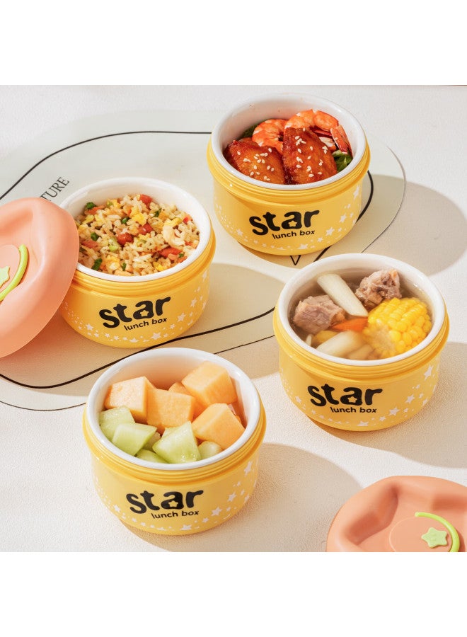 Treejack Ceramic Inner Thermal Lunch Box Microwave Safe Fresh-keeping Box  New Stylish Bento Box For Office Workers - Image 2