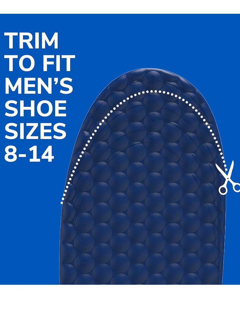 دكتور شولز نعل حذاء داخلي مريح للغاية للقدم من الجل للقدم للرجال يدعم الكعب والقوس زوج واحد - Image 5