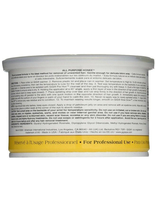 GiGi All Purpose Honee Wax 14 oz (Pack of 6) - Image 2