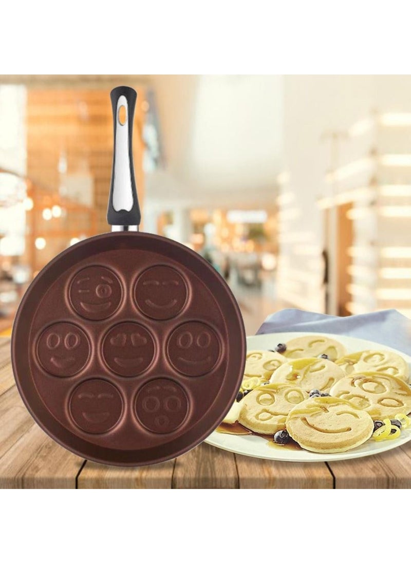 Tamu Emoji Pancake Pancake Pan 28 cm Aluminum Non-Stick  - Image 2