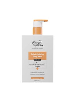 Chemist at Play Exfoliating Body Wash For Dry Rough Bumpy Strawberry Skin With 1% Salicylic Acid 2% Lactic Acid And Ceramides For Men And Women 236 Ml  - Image 1