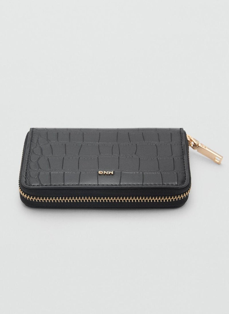 MANGO Coco Leather Effect Wallet  - Image 2