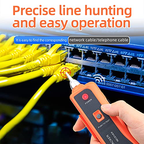 CRUISER Network Cable Tester Telephone Line Cable Tracker Wire Tracer Test Rj45 Rj11 Cat5 Cat6 Ethernet LAN Network Cables - Image 5
