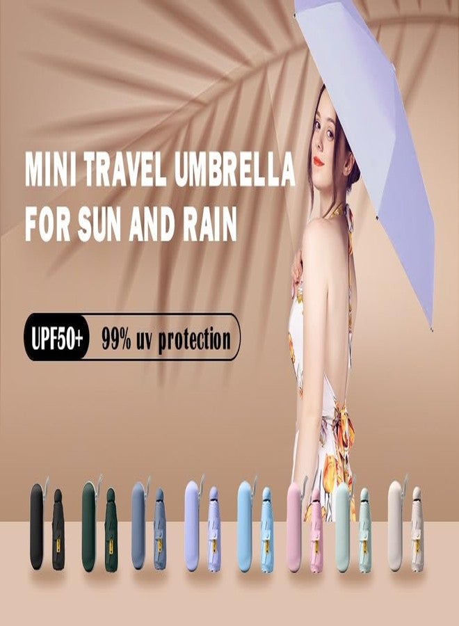 QUALIZA mini purse Umbrella sun for Rain| Reversible Windproof Umbrella for UV Protection with | Straight Outdoor Car Umbrellas for Men & Women(multi) - Image 3