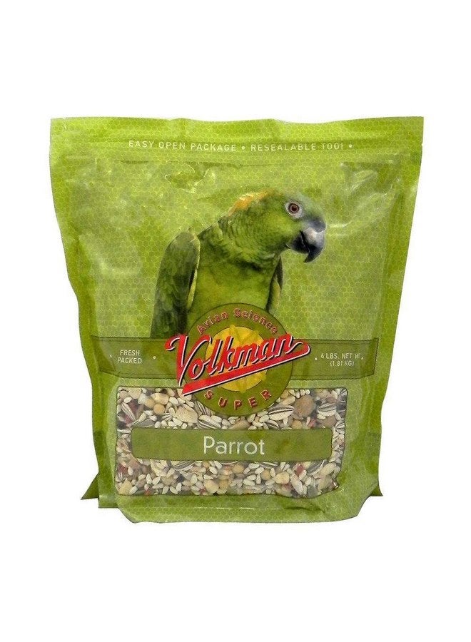 Volkman Avian Science Super Parrot Bird Food 4 lb - Image 1