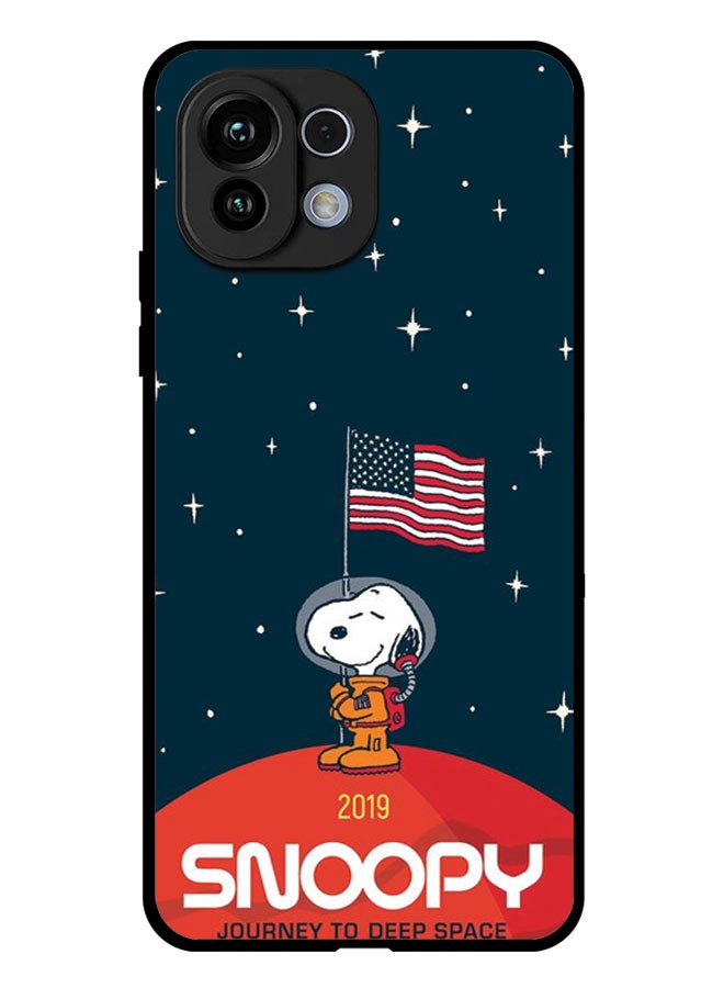 EYE CATCH Printed Protective Case Cover For Xiaomi Mi 11 Lite 5G -  Snoopy Journey To Deep Space - Image 1