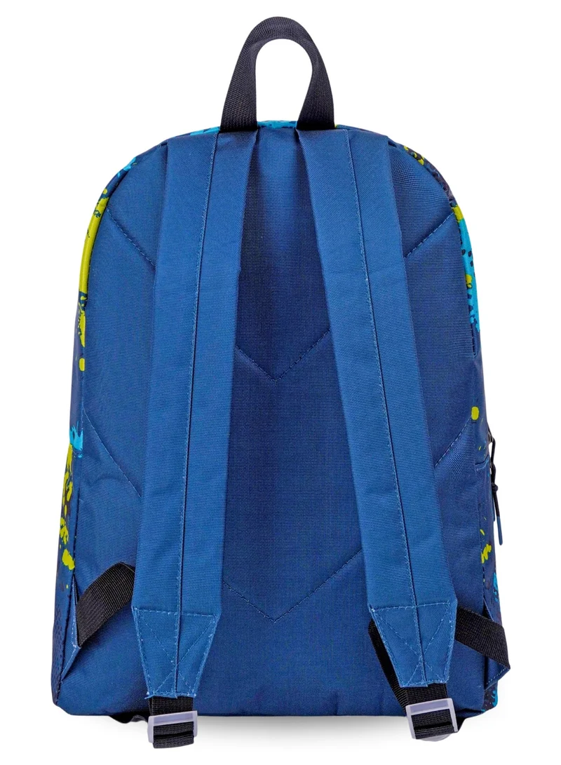 Nova Teal Blue Nova BPP6 16-Inch School Backpack | Kids School Bag with Front Pocket | Lightweight & Durable Backpack for School, Travel & Everyday Use | Unisex Student Backpack  | Best Price UAE