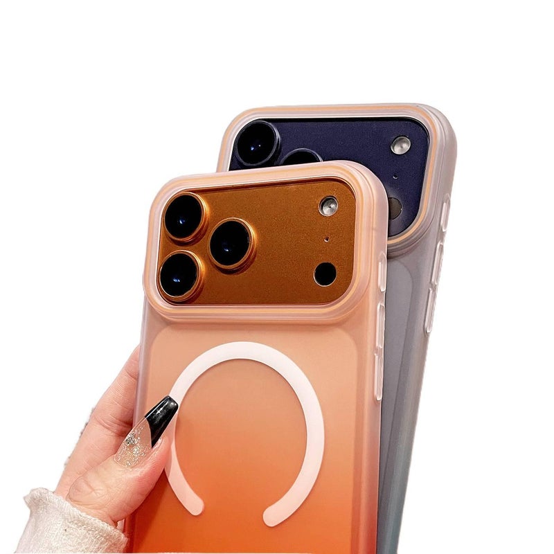 MS PC MagSafe Case for iPhone 15 / 15 Plus / 15 Pro / 15 Pro Max with Drop Protection and Strong Magnetic plus Shockproof plus Matte Finish plus Gradient in Gradient - Image 5