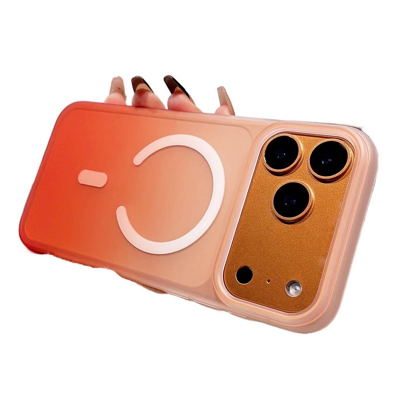 MS PC MagSafe Case for iPhone 15 / 15 Plus / 15 Pro / 15 Pro Max with Drop Protection and Strong Magnetic plus Shockproof plus Matte Finish plus Gradient in Gradient - Image 3