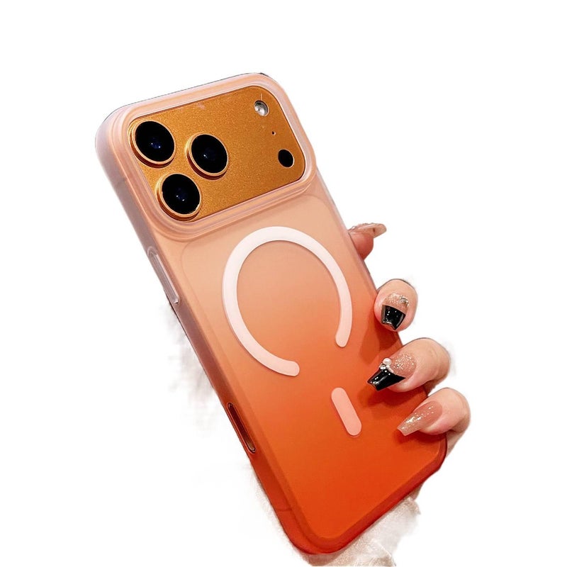 MS PC MagSafe Case for iPhone 15 / 15 Plus / 15 Pro / 15 Pro Max with Drop Protection and Strong Magnetic plus Shockproof plus Matte Finish plus Gradient in Gradient - Image 2