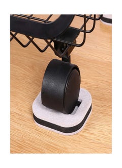 Generic Felt Caster Cups Caster Pads for Hardwood Floors Bed Wheel Stopper Office Chair Stopper For Wheels Furniture Caster Wheel Stoppers To Provent Sliding Provent Scratches Reduce Noise 10PCS  - Image 5