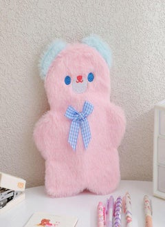 Kawaii Korean Style Plush Pencil Bags Desktop Storage Bag Bear Pencil Pouch Student Storage Bag