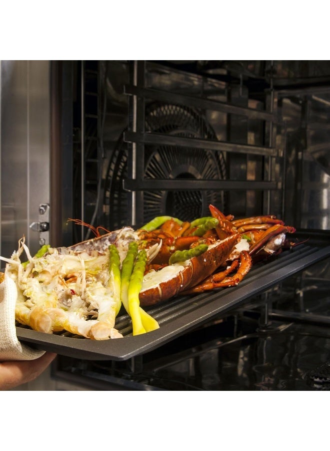 BS B&S Gastronorm Grill Pan Set – Includes 53x32cm T.Platinum & 35.5x32.5cm Profile - Image 4