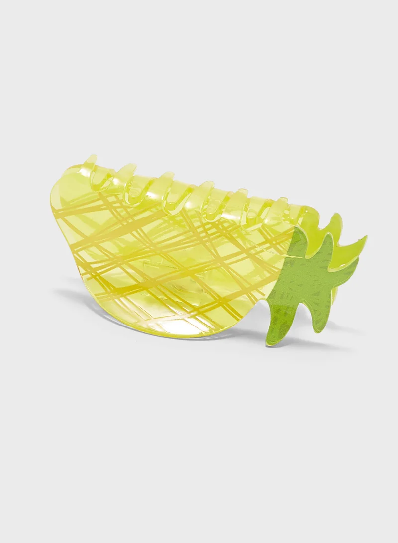 Ginger Pineapple Hair Claw Clip