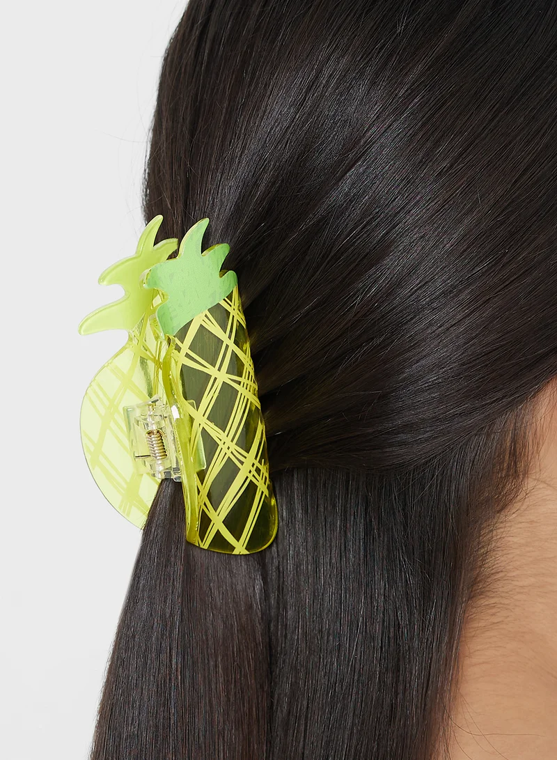 Ginger Pineapple Hair Claw Clip