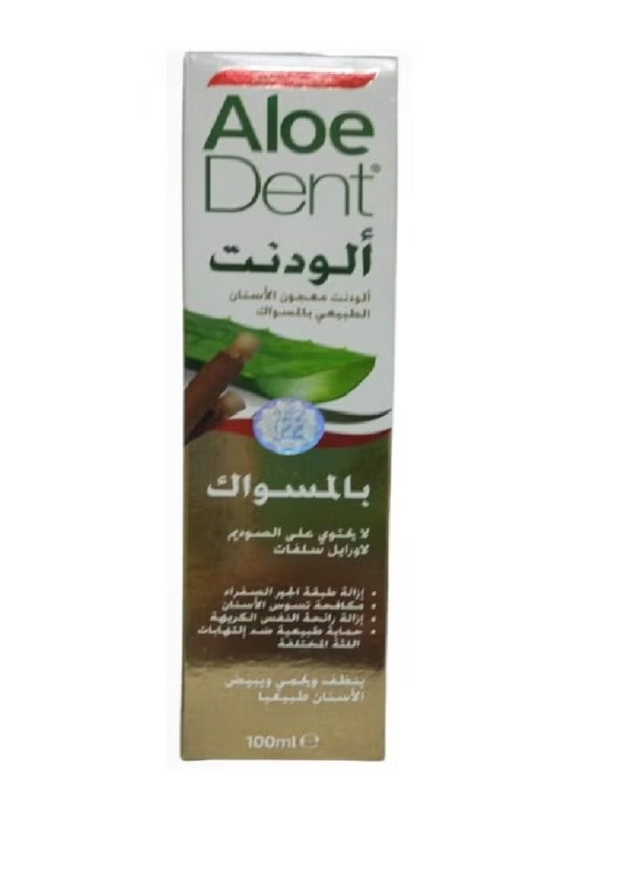 Aloe Dent AloeDent Aloe vera toothpaste and white toothpick 100ml