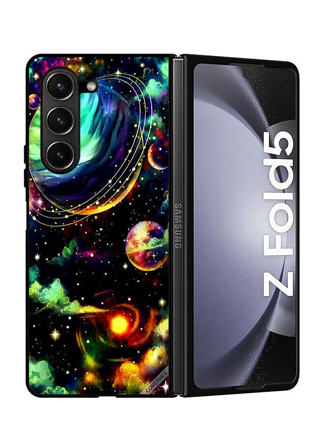 Covernex Protective Case Cover For Samsung Galaxy Z Fold 5 Plants Saturn  - Image 1