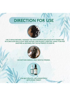 Monk Forest Mushroom Shampoo - 200 Ml, Sulfate & Paraben-Free, For Volume, Shine, And Hair Fall Control  - Image 5