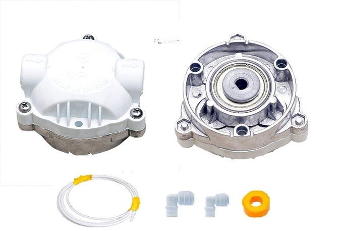 RO BOOSTER PUMP HEAD WHITE FOR RO WATER PURIFIER PUMP.