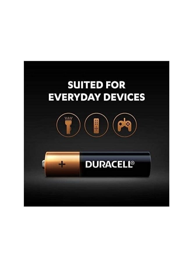 دوراسيل Duracell - AAA 1.5V Alkaline LR03 / MN2400 بطاريات طويلة الأمد - بطاريات من 20 إلى 10 سنوات من انتهاء الصلاحية - Image 2