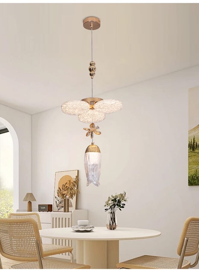 بيست باور ثريا سقف LED دائرية حديثة موديل 9878 – بقدرة 25 واط، قطر 30 سم، تعليق قابل للتعديل حتى 90 سم – إضاءة أنيقة لغرفة المعيشة أو الطعام أو النوم - Image 1